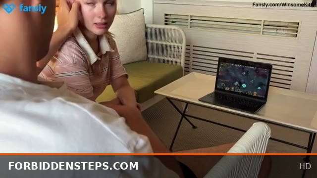 Step-Sister Kitty Distracts Me During TI 2026 Finals for Naughty Fun