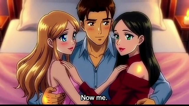 My Stepbrother Fucks Me and My Friend Alone at Home in a Wild Threesome