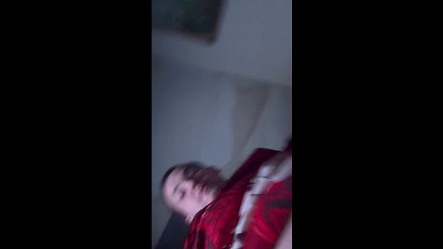 Stepbro catches horny stepsis on couch, strips her down and passionately fucks her without resistance