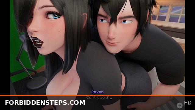 Mansion Days Ep.16: Doggystyle Fuck with My Goth Step Sister in Taboo Hentai Game