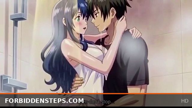 Stepbrother Catches Stepsister Showering in 3D Anime Fantasy